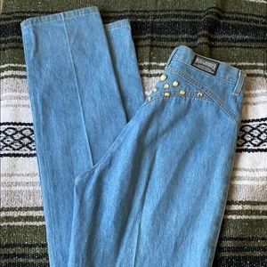 Beaded Roughrider Vintage Jeans
